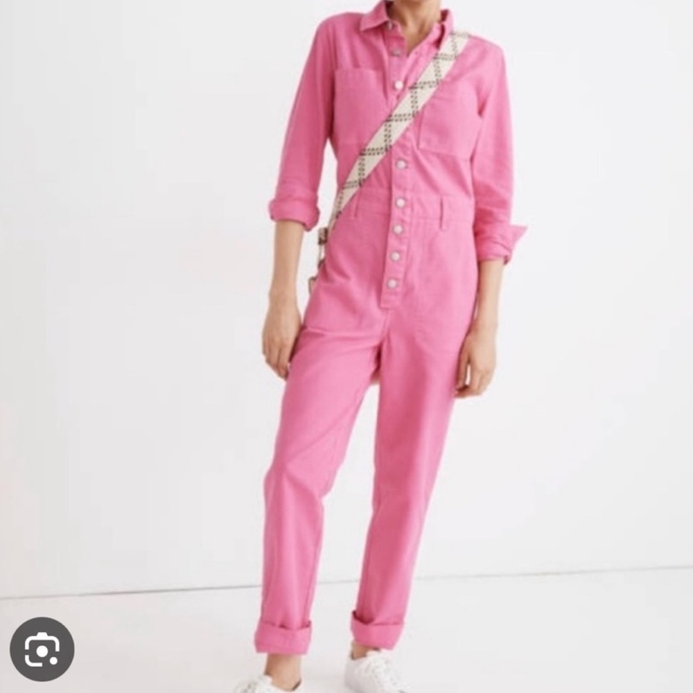 Madewell Pink Coverall
